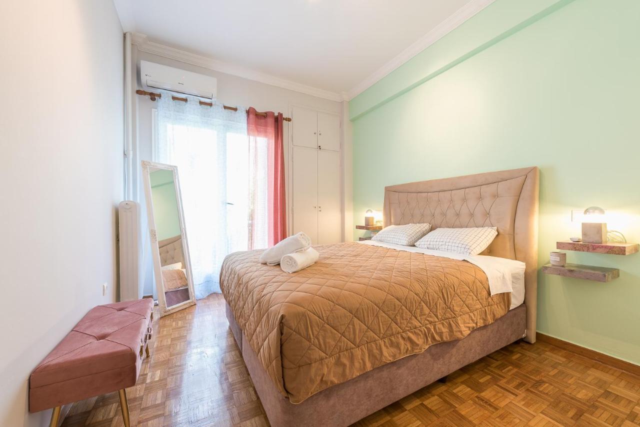 Gorgeous & Modern At Ampelokipi Metro Station By Greece Apartments Atenas Exterior foto